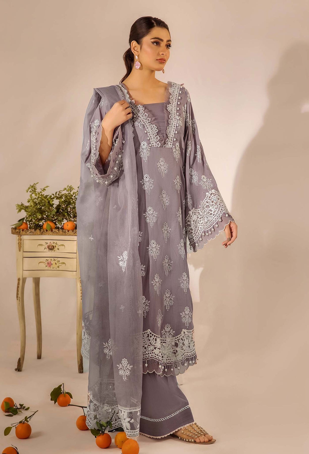 Adans Libas | Inara 25 | CHIKANKARI 4777 - Official Adans Libas - Agha Fabrics UK