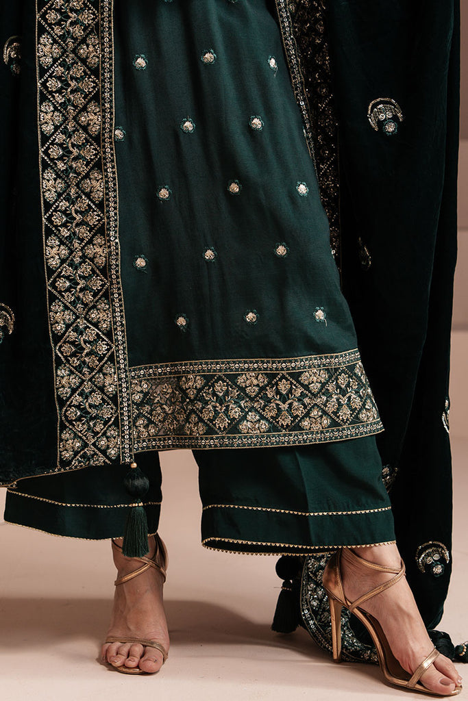 Cross Stitch | Luxe Atelier 25 | EMERALD GRACE - Official Cross Stitch - Agha Fabrics UK