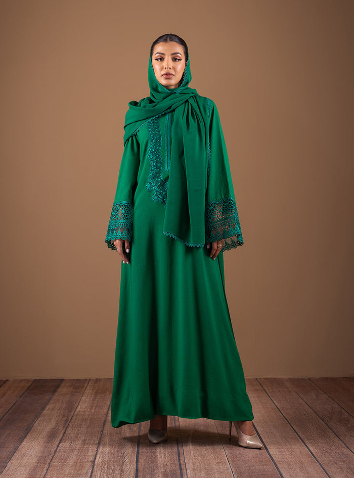 Zainab Chottani | The Kaftan Edit | Ethereal Emerald - Official Zainab Chottani - Agha Fabrics UK