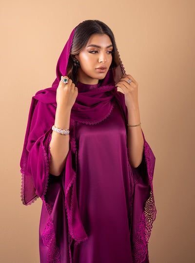 Zainab Chottani | The Kaftan Edit | Plum Flame - Official Zainab Chottani - Agha Fabrics UK