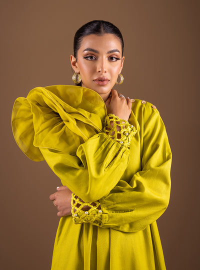 Zainab Chottani | The Kaftan Edit | Lime Rose - Official Zainab Chottani - Agha Fabrics UK