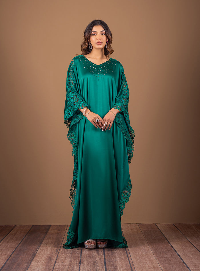 Zainab Chottani | The Kaftan Edit | Emerald Wishes - Official Zainab Chottani - Agha Fabrics UK