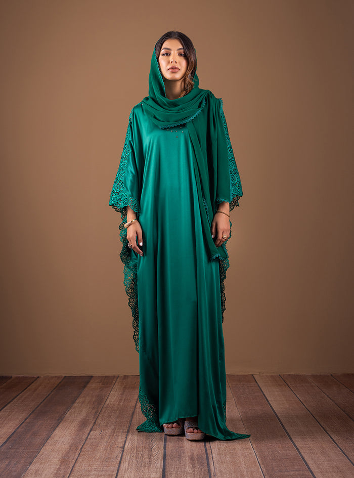 Zainab Chottani | The Kaftan Edit | Emerald Wishes - Official Zainab Chottani - Agha Fabrics UK