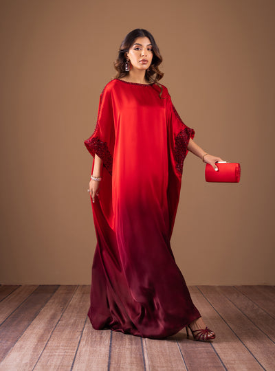 Zainab Chottani | The Kaftan Edit | Flickering Flame - Official Zainab Chottani - Agha Fabrics UK