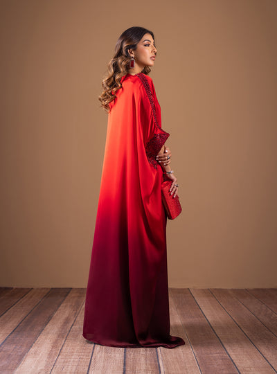 Zainab Chottani | The Kaftan Edit | Flickering Flame - Official Zainab Chottani - Agha Fabrics UK