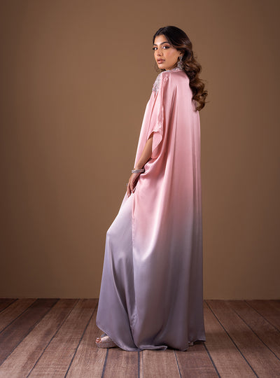 Zainab Chottani | The Kaftan Edit | Pink Flame - Official Zainab Chottani - Agha Fabrics UK