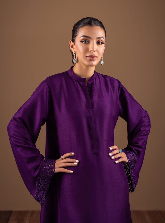 Zainab Chottani | The Kaftan Edit | Purple Night - Official Zainab Chottani - Agha Fabrics UK
