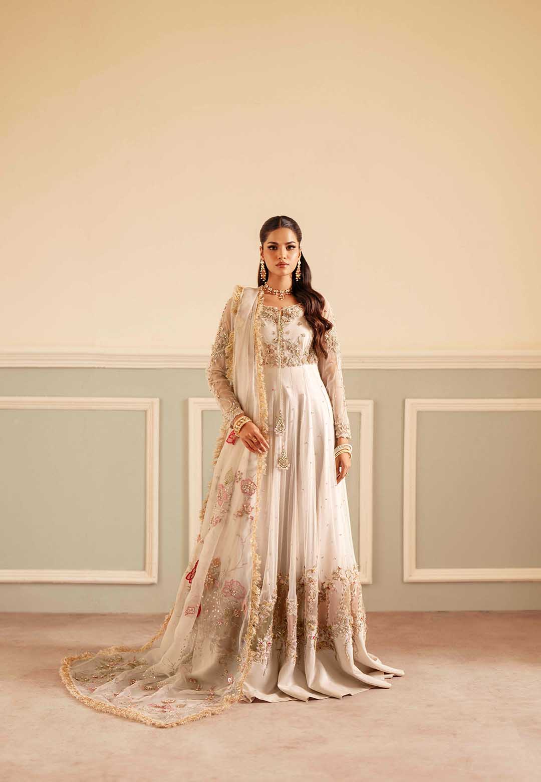 Ayesha and Usman | Haq e Meher | SAANJH - Official Ayesha and Usman - Agha Fabrics UK