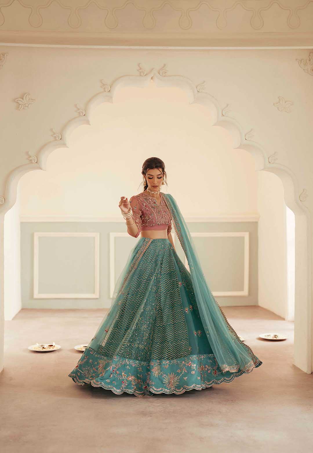 Ayesha and Usman | Haq e Meher | NEELAM - Official Ayesha and Usman - Agha Fabrics UK