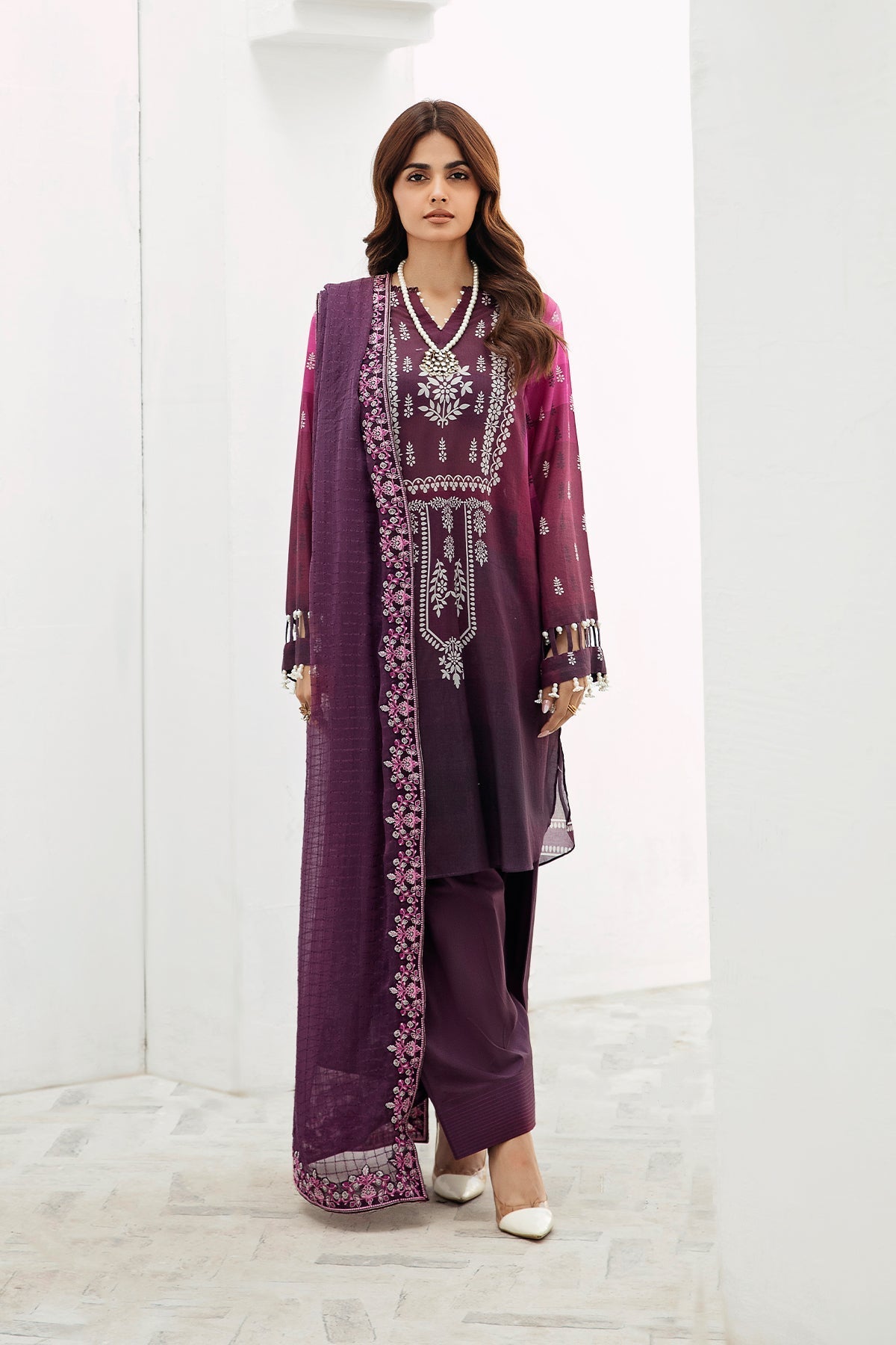 Charizma | Lawn Collection 24 | AS4-16 - Official Charizma - Agha Fabrics UK