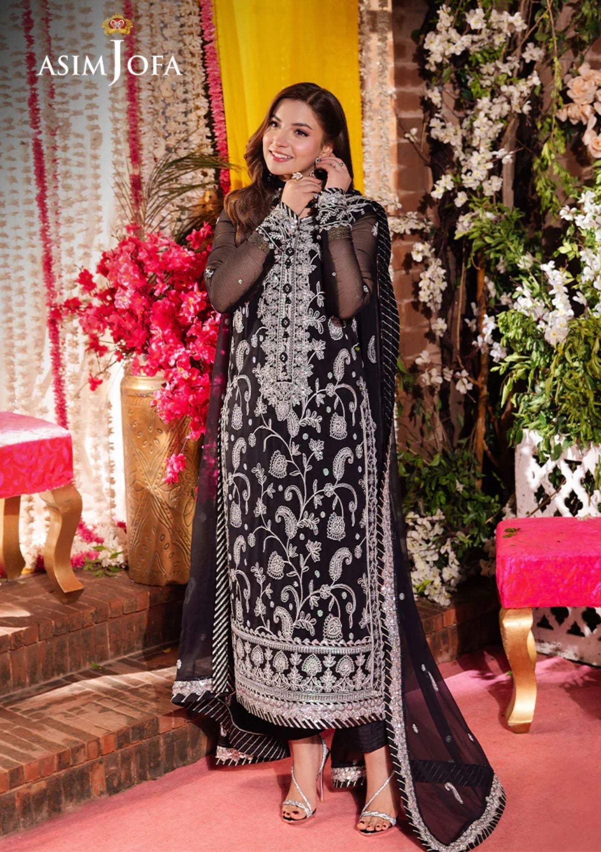 Formal Collection - Asim Jofa - Jag Mag - AJMJ#01 - Official Asim Jofa - Agha Fabrics UK