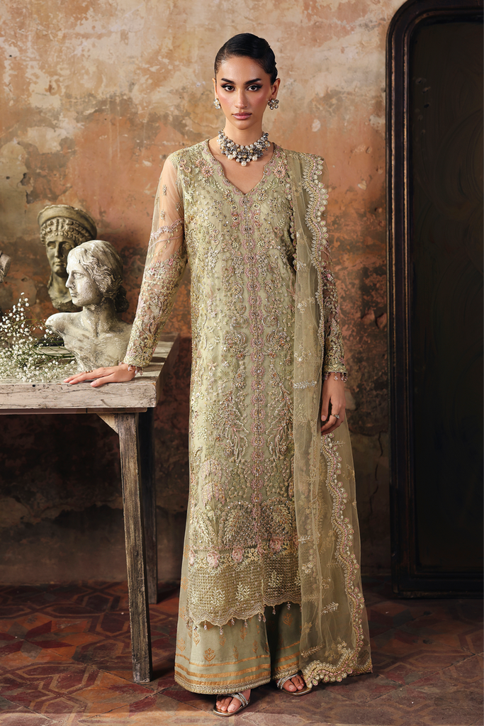 Rajbari | Sage Luxury Formals | Celestia - Official Rajbari - Agha Fabrics UK