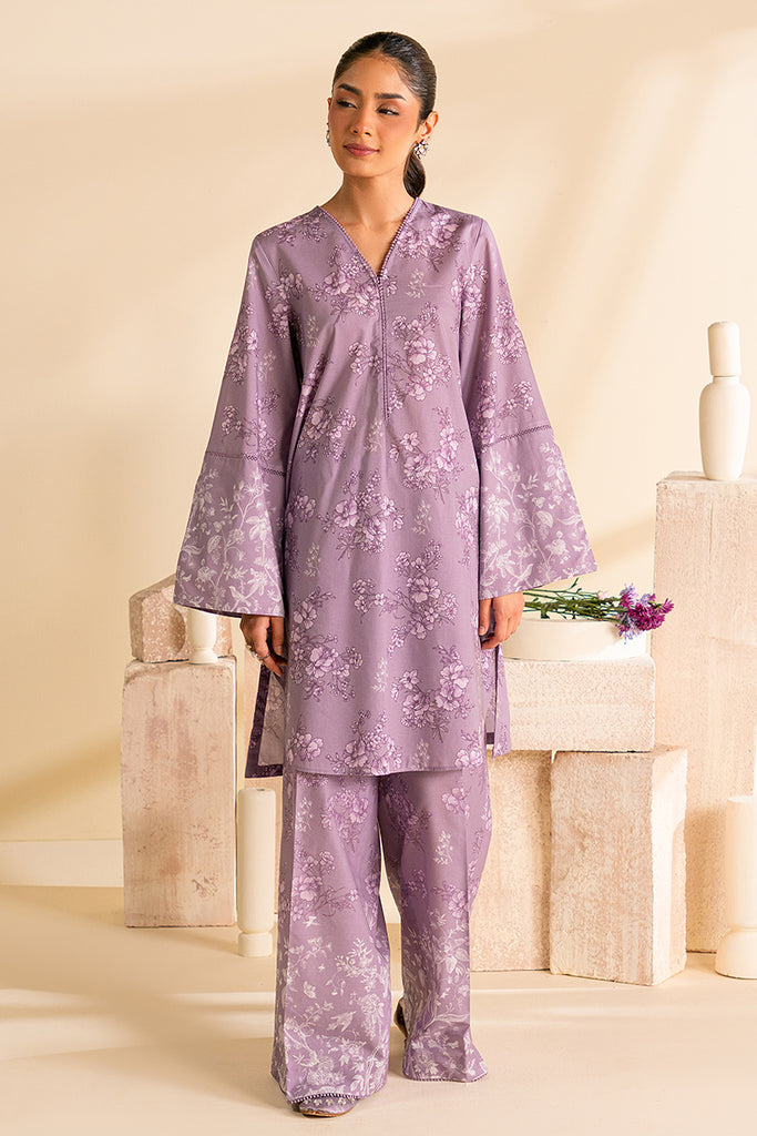 Cross Stitch | Daily Wear | PURPLE FOG - Official Cross Stitch - Agha Fabrics UK