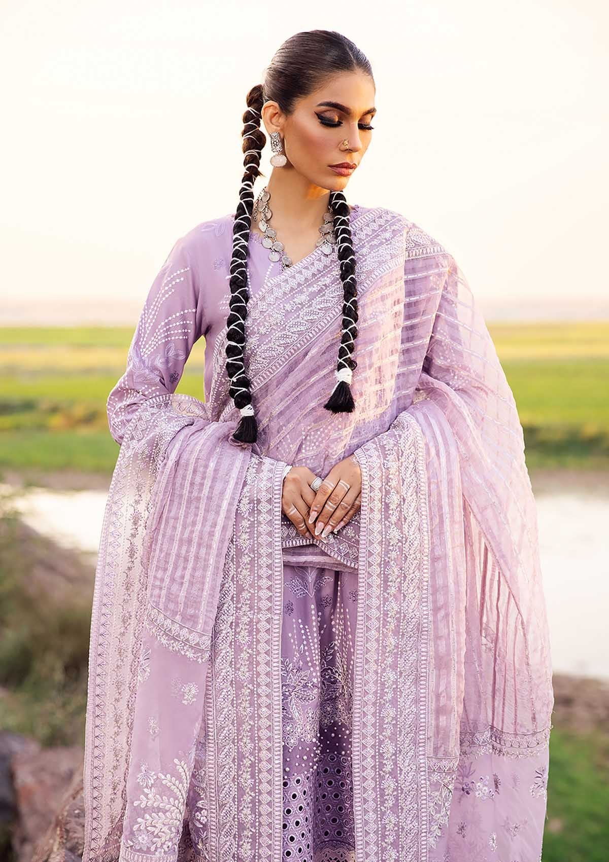 Lawn Collection - Nureh - Exclusive - Luxury - NSL#11 - Official Nureh - Agha Fabrics UK