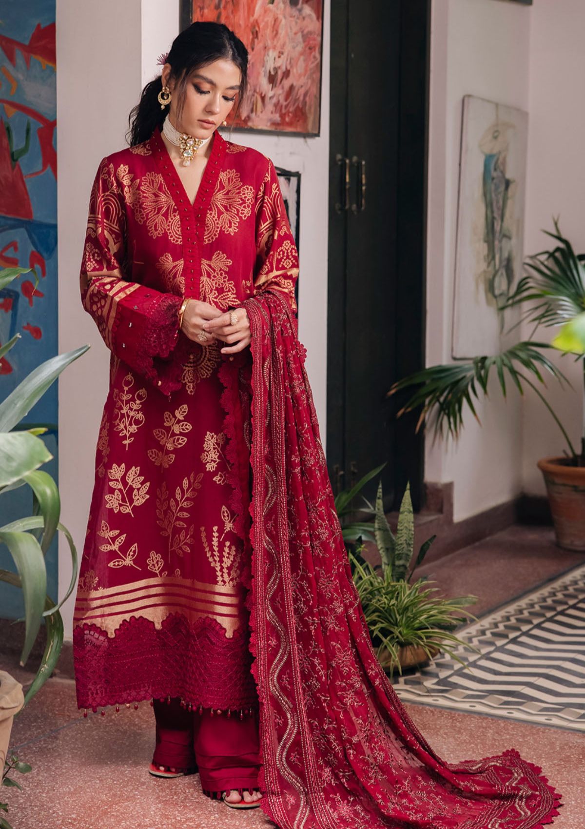 Summer Collection - Nureh - Maya Jacquard - NS#87