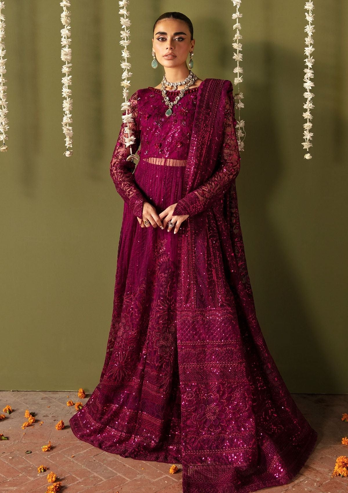 Formal Collection - Nureh - Jhoomro - NL#56 - ANARI - Official Nureh - Agha Fabrics UK