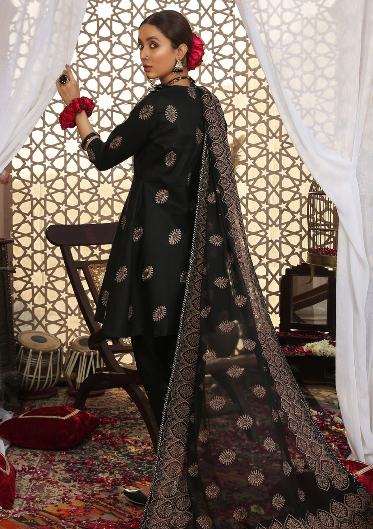 Lawn Collection - Mahnur - Luxury - V03 - ML#10 - Official Mahnur - Agha Fabrics UK