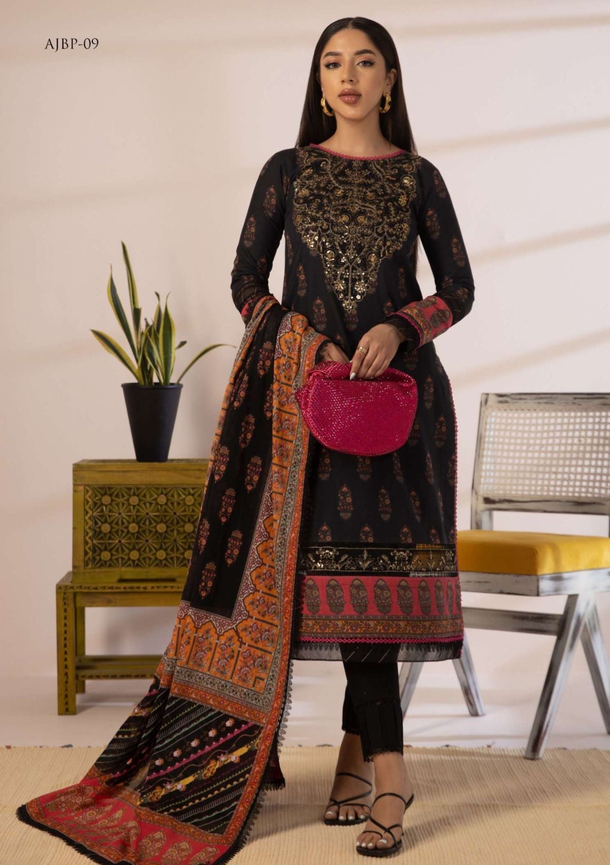 Lawn Collection - Asim Jofa - Prints - AJBP#09