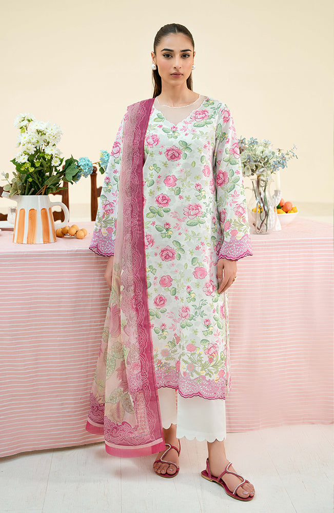 Seran | Daffodils Lawn 24 | Freya - Official Seran - Agha Fabrics UK