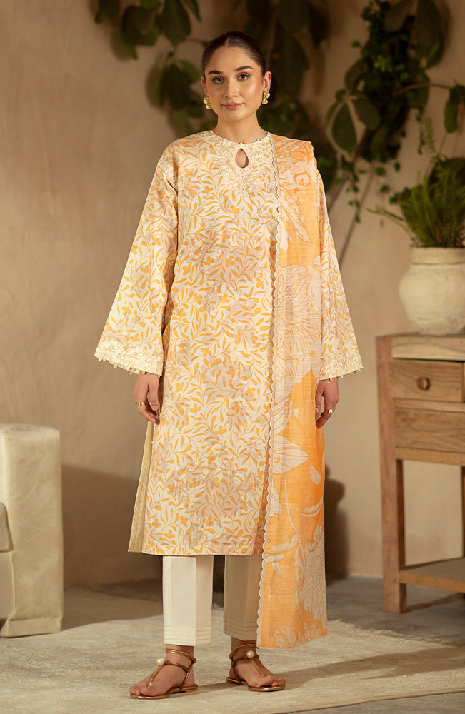 Seran | Ilara Cambric Edit | Miel - Official Seran - Agha Fabrics UK