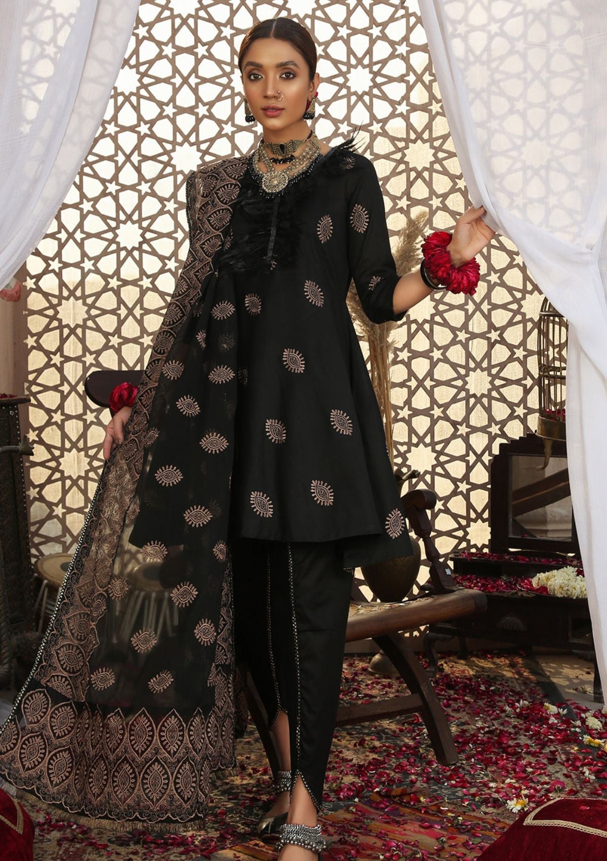 Lawn Collection - Mahnur - Luxury - V03 - ML#10 - Official Mahnur - Agha Fabrics UK