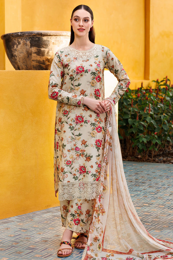 Farasha | Printed Essentials | Ivory Dusk