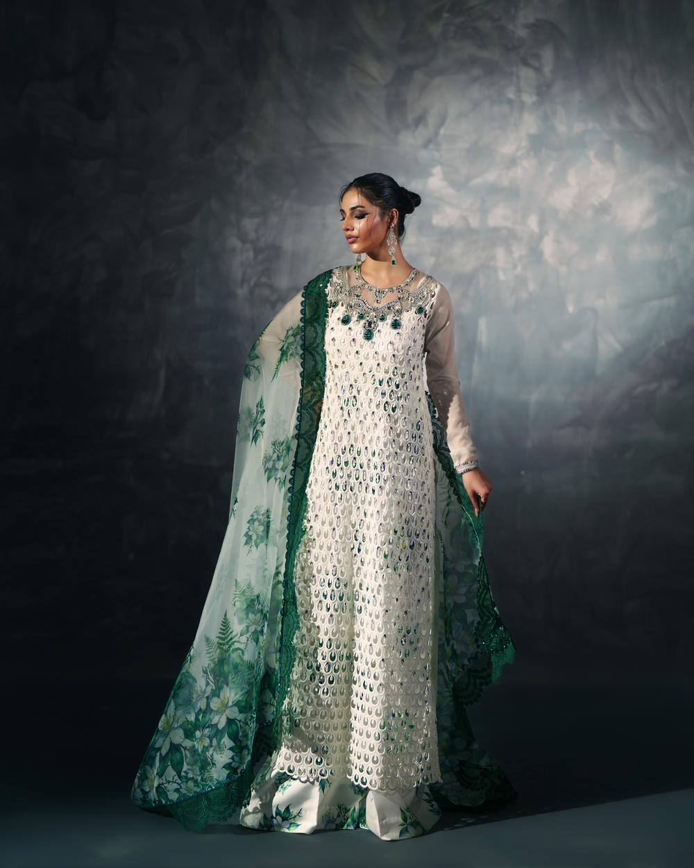 Vasal | Zyra Luxe Pret 26 | Emerald Whisper