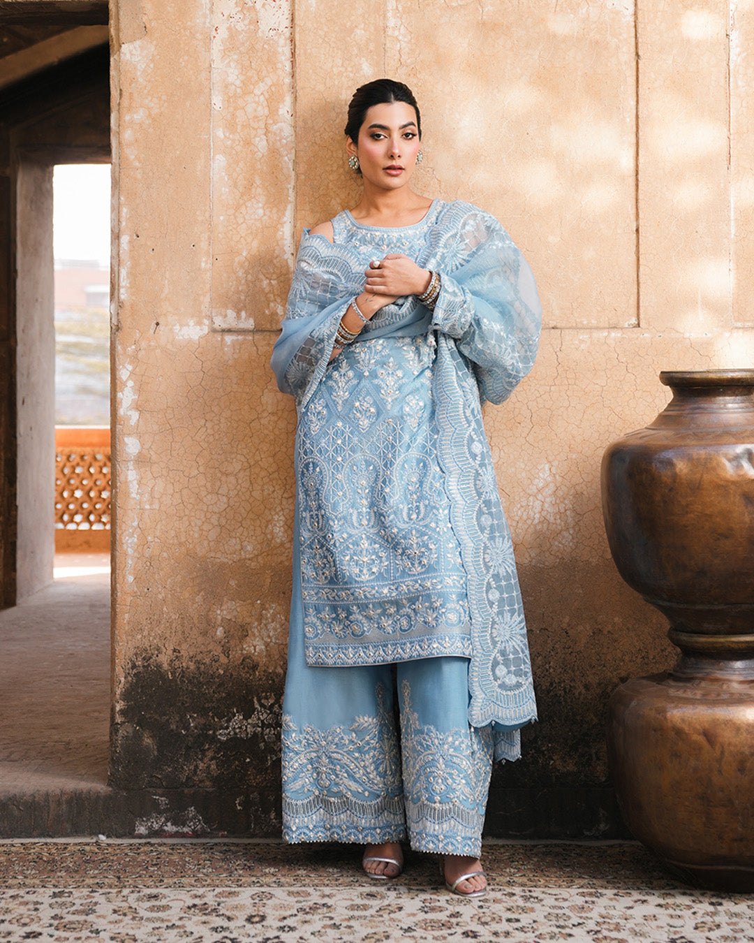 Faiza Saqlain | Zimmal Formals | Yulia - Official Faiza Saqlain - Agha Fabrics UK