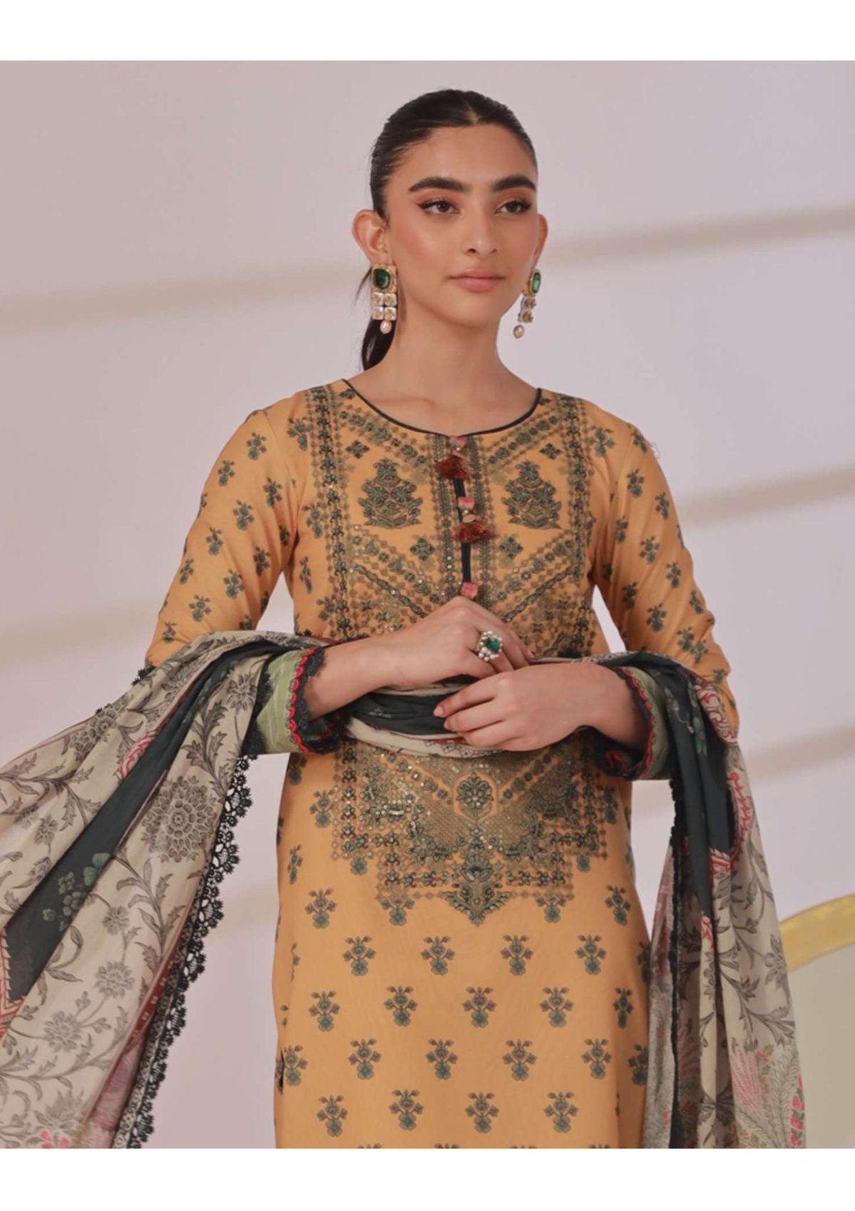 Lawn Collection - Asim Jofa - Prints - AJBP#20 - Official Asim Jofa - Agha Fabrics UK