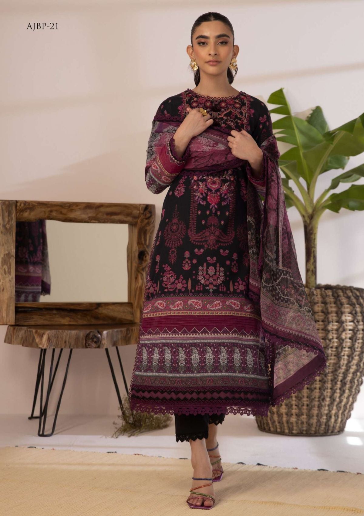 Lawn Collection - Asim Jofa - Prints - AJBP#21