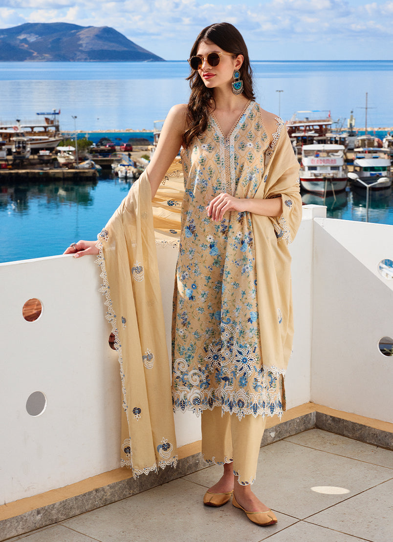 Image | Spring Printkari 25 | Simaaya - Official Image - Agha Fabrics UK