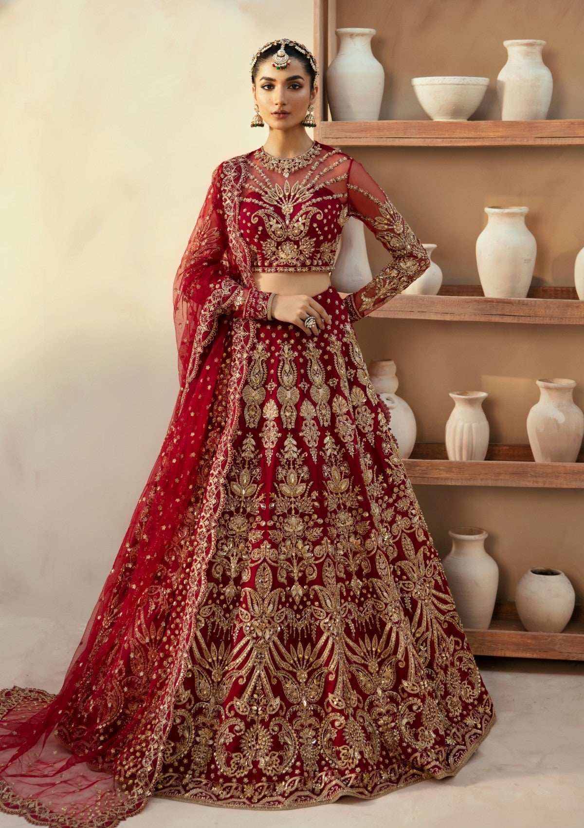 Formal Collection - Akbar Aslam - Mastani - ASM24#1563 - Embyrlen - Official Akbar Aslam - Agha Fabrics UK