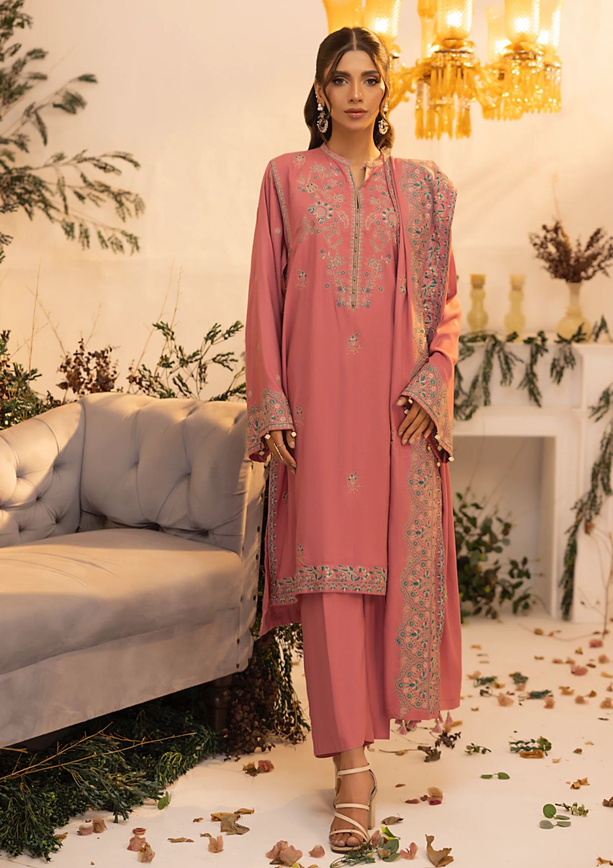 Winter Collection - Lakhany - Cashmi Wool - LCW24#LG-IZ-0277 - Official Lakhany - Agha Fabrics UK