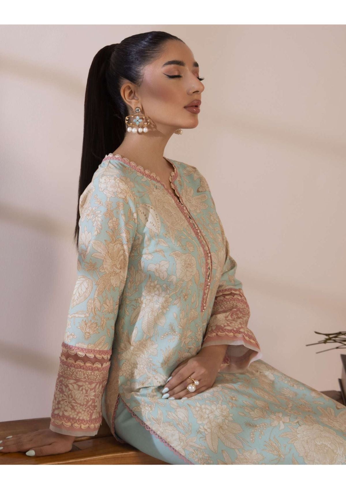 Lawn Collection - Asim Jofa - Prints - AJBP#26 - Official Asim Jofa - Agha Fabrics UK