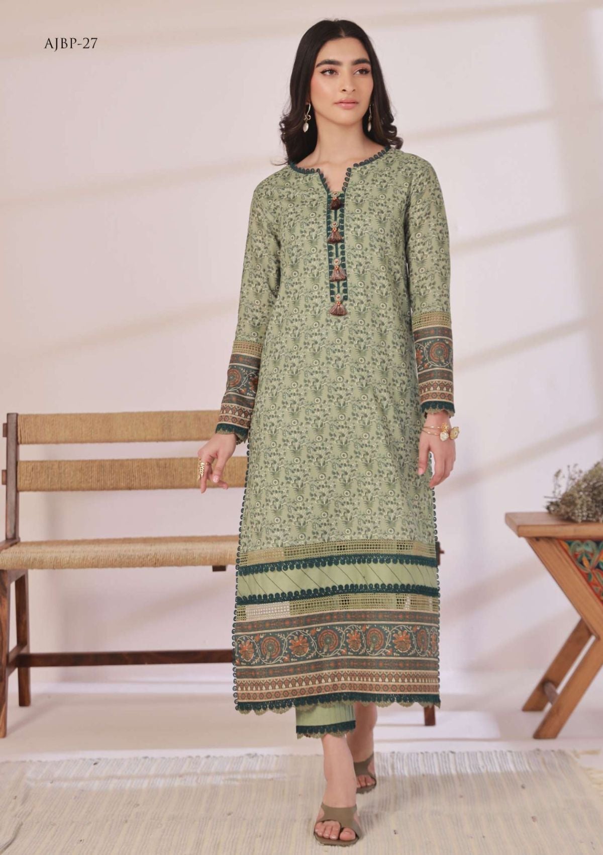 Lawn Collection - Asim Jofa - Prints - AJBP#27 - Official Asim Jofa - Agha Fabrics UK