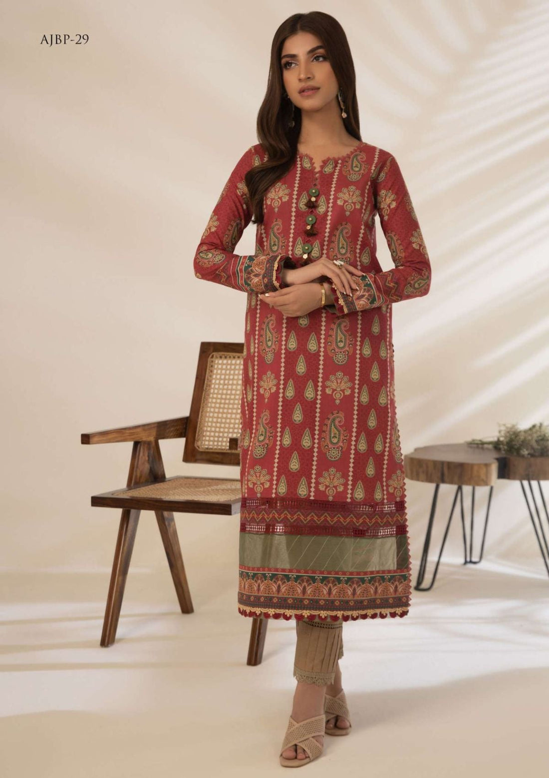 Lawn Collection - Asim Jofa - Prints - AJBP#29 - Official Asim Jofa - Agha Fabrics UK