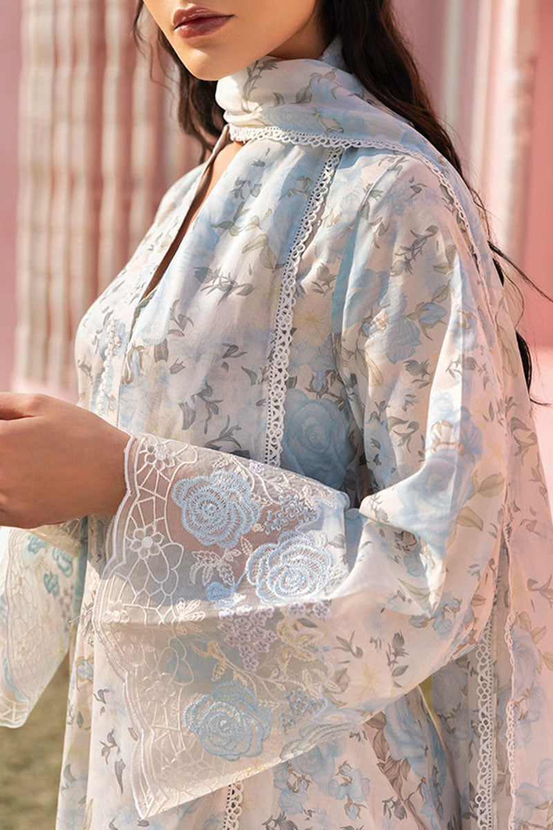 Cross Stitch | Premium Lawn 25 | MYSTIC HAZE - Official Cross Stitch - Agha Fabrics UK