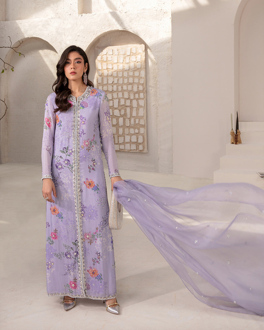 Faiza Saqlain | Lenora Luxury Pret | Aria - Official Faiza Saqlain - Agha Fabrics UK