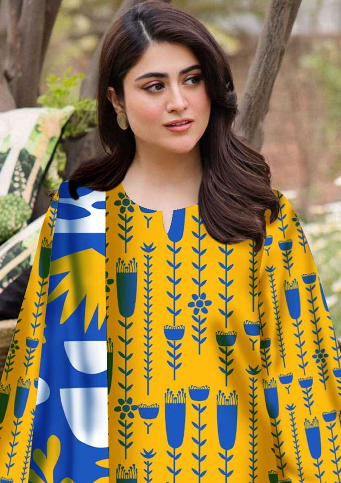 Winter Collection - Art n Style - Monsoon Linen 24 - AMS#08 - Official Art n Style - Agha Fabrics UK