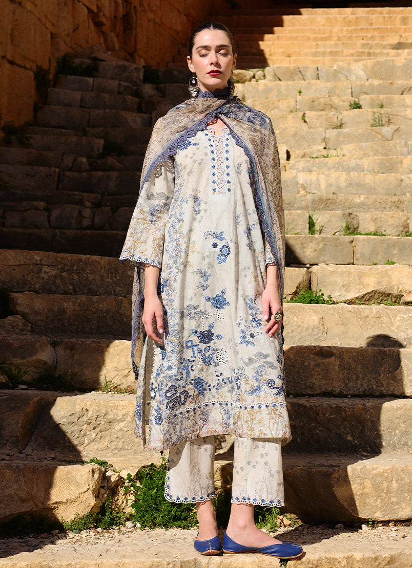 Image | Spring Printkari 25 | Selina - Official Image - Agha Fabrics UK