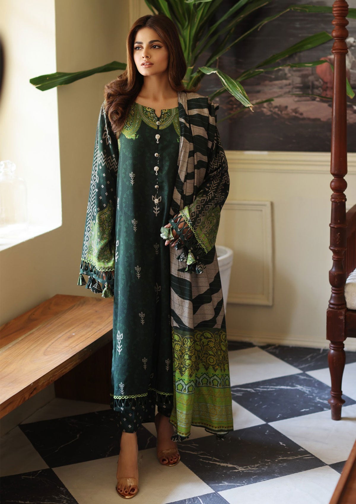 Winter Collection - Charizma - Virsa - CVW#01 - Official Charizma - Agha Fabrics UK