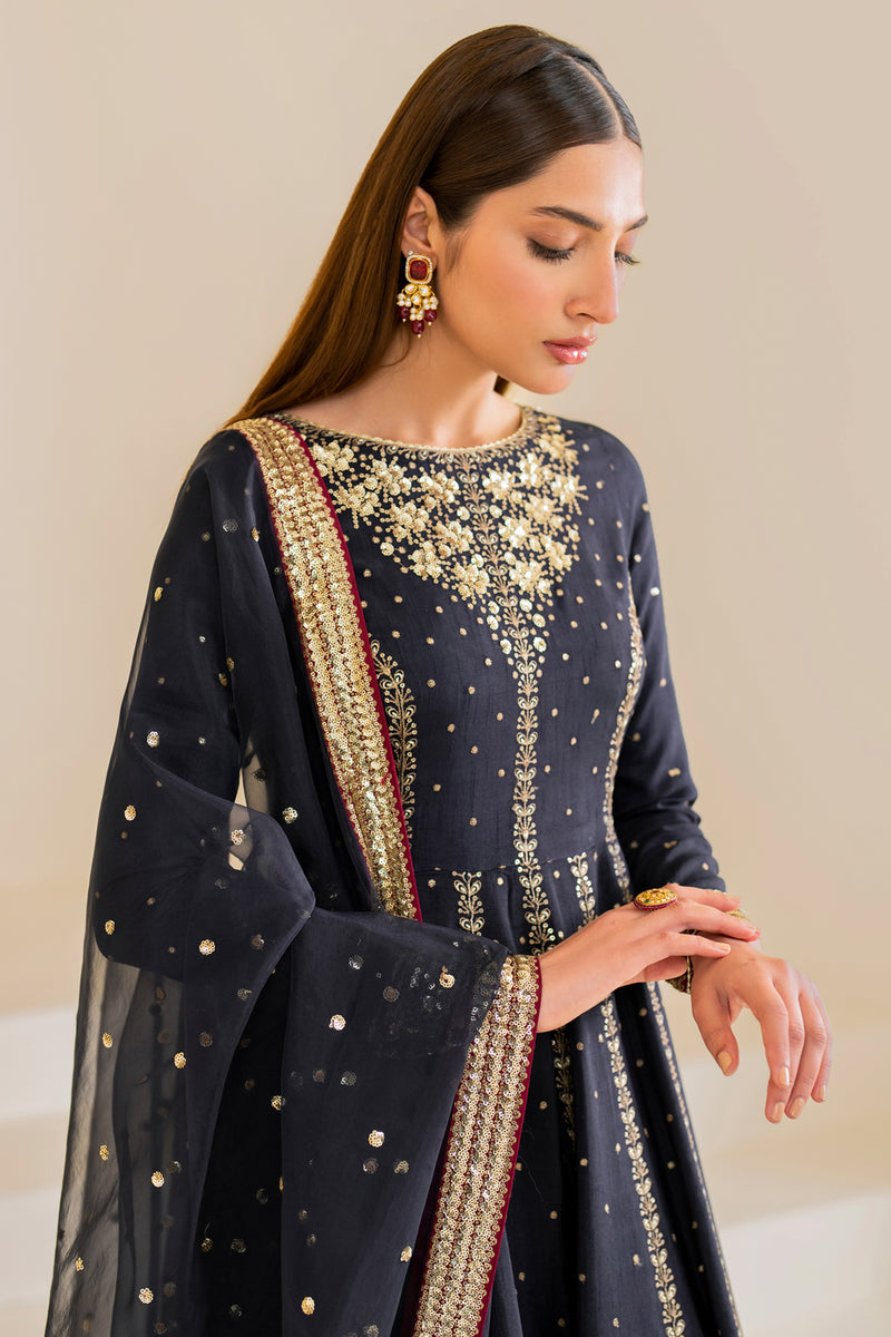 Jazmin | Formals Collection | Raw Silk UR-7019 - Official Jazmin - Agha Fabrics UK