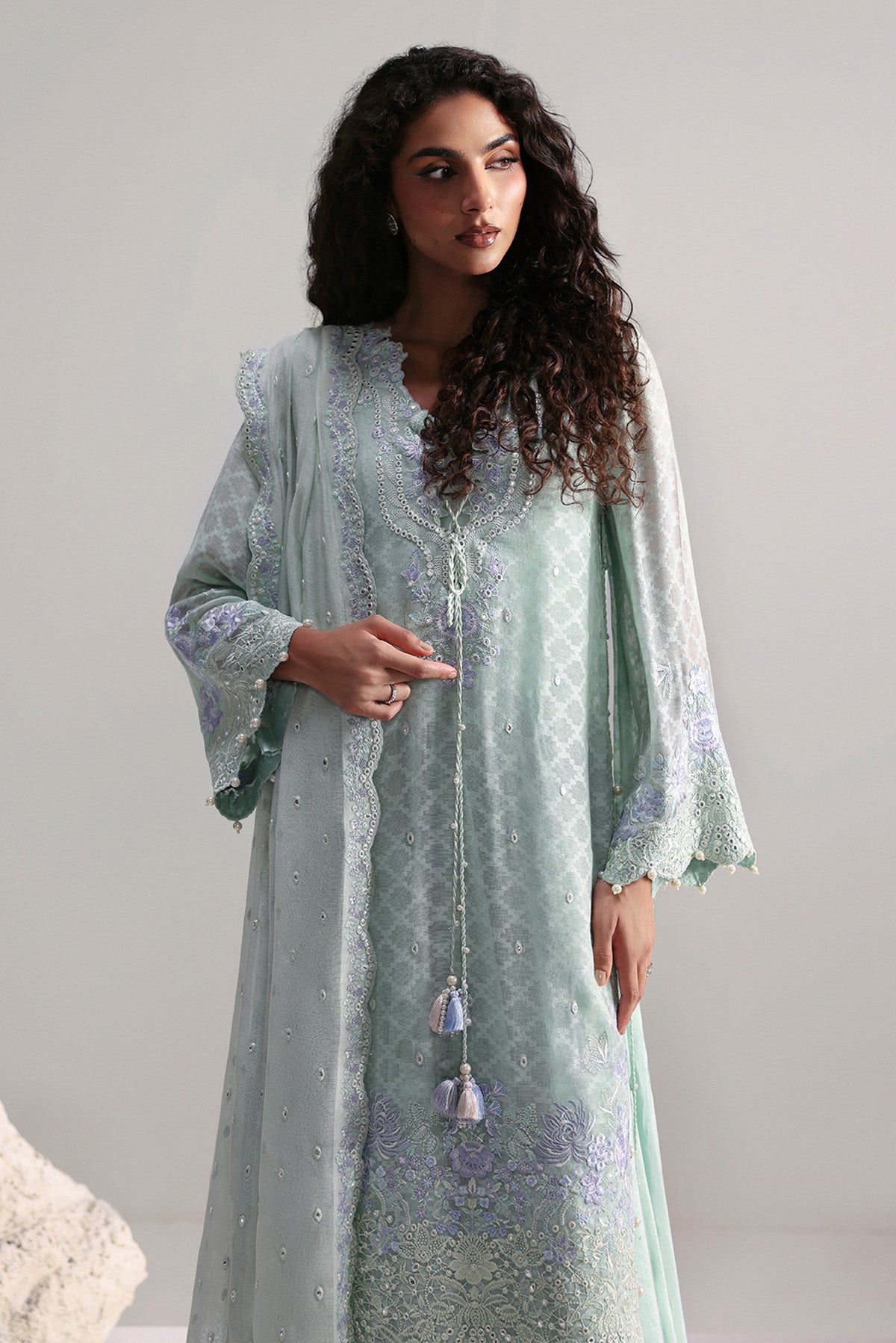 Afrozeh | Slate Ready to Wear | Elysia - Official Afrozeh - Agha Fabrics UK