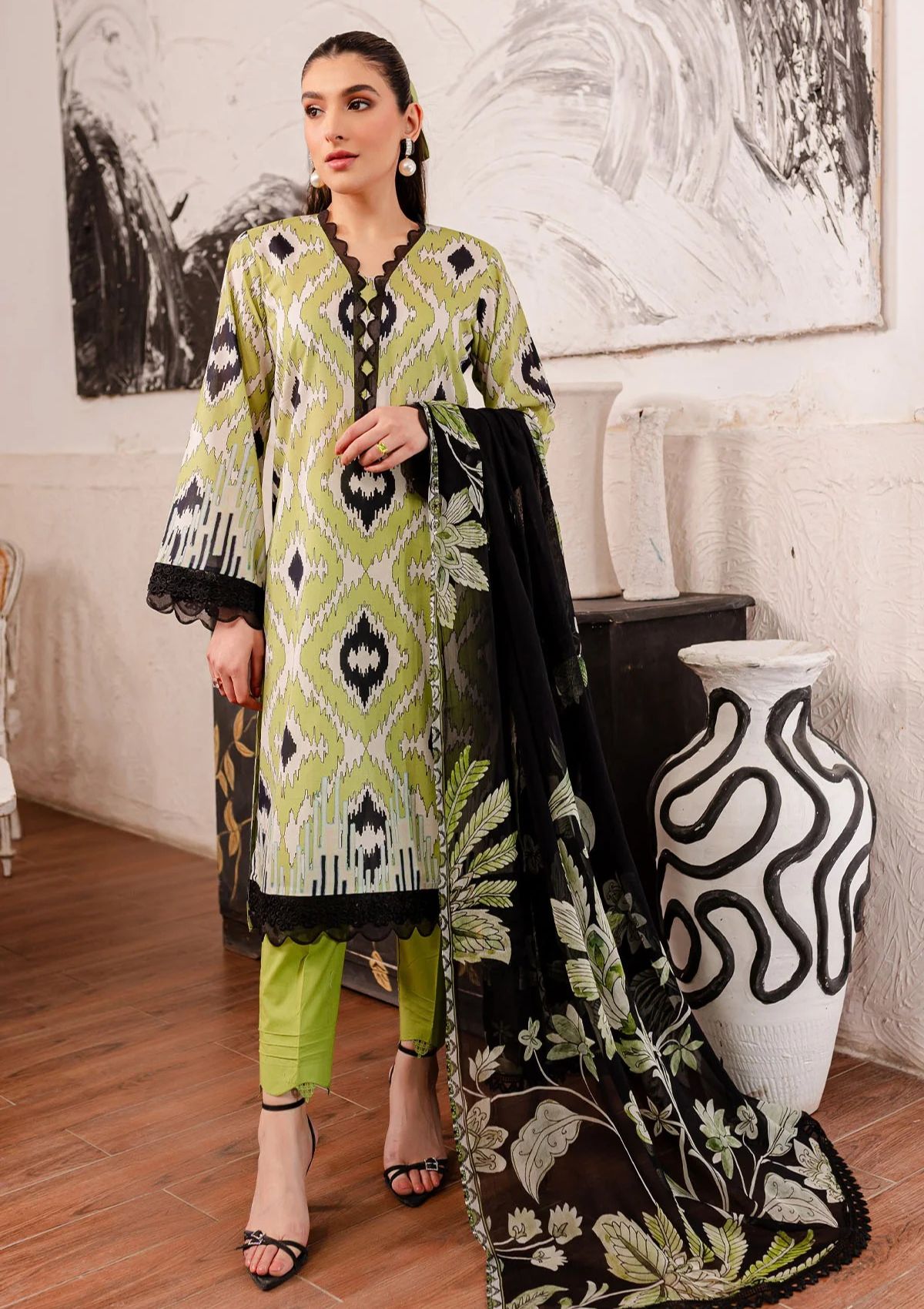 Lawn Collection - Nureh - Signature Prints - SP24#101