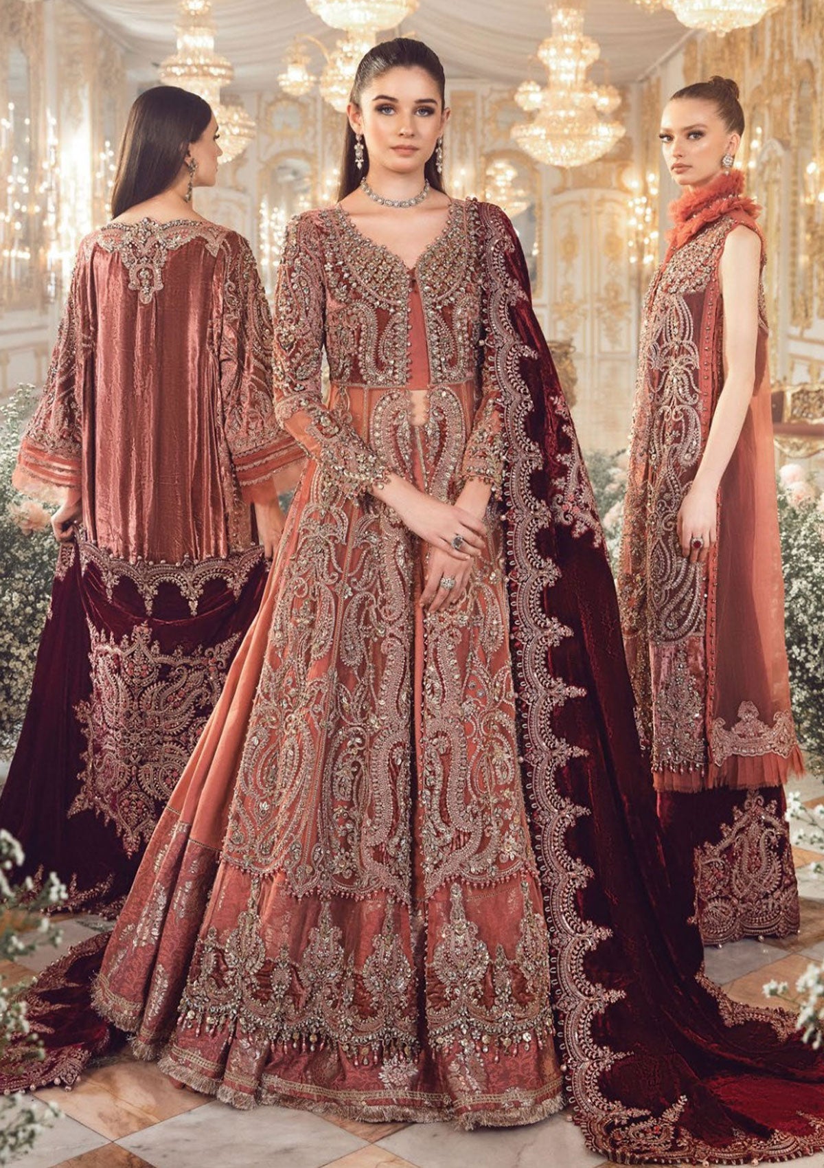 Formal Collection - Maria B - Mbroidered - Wedding Edition - MB23#1 - Official Maria B - Agha Fabrics UK