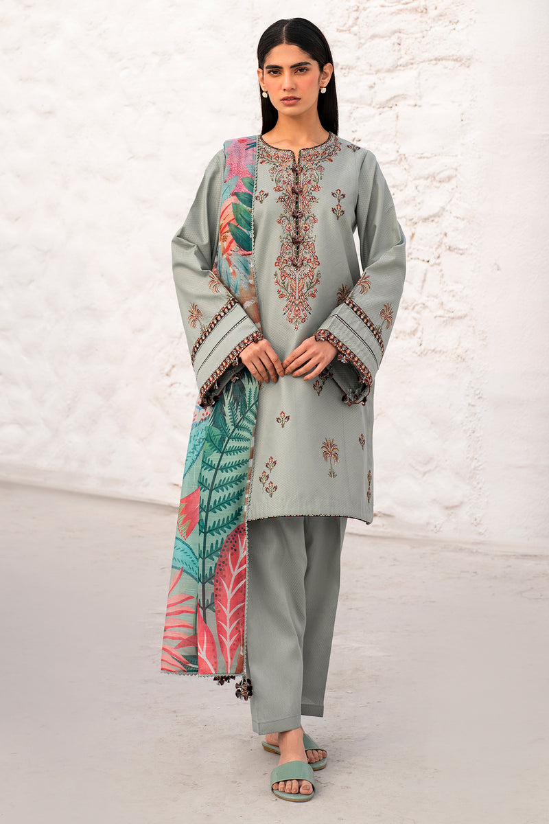 Jazmin | Summer Lawn 25 | USE-9115 - Official Jazmin - Agha Fabrics UK