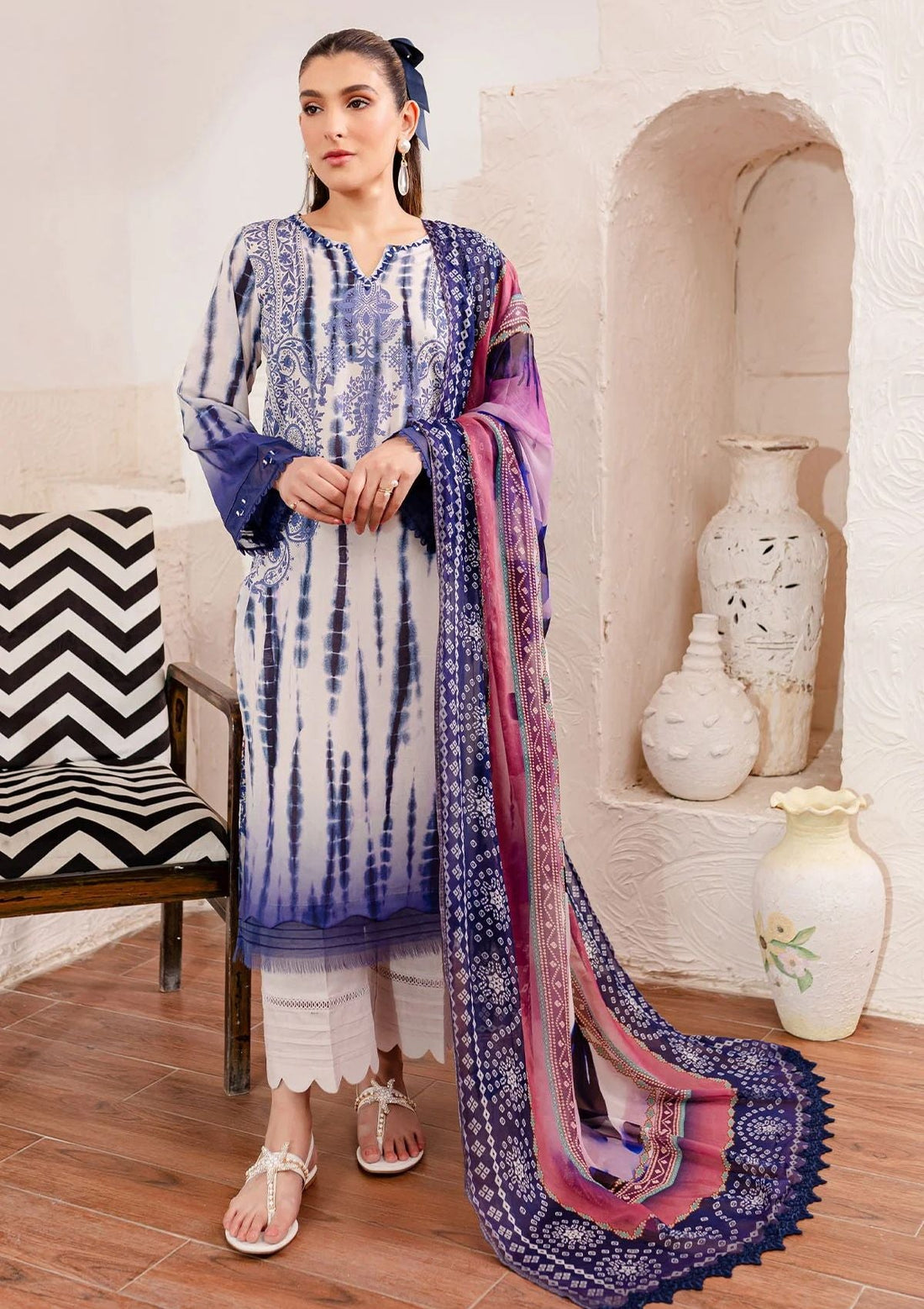 Lawn Collection - Nureh - Signature Prints - SP24#104 - Official Nureh - Agha Fabrics UK