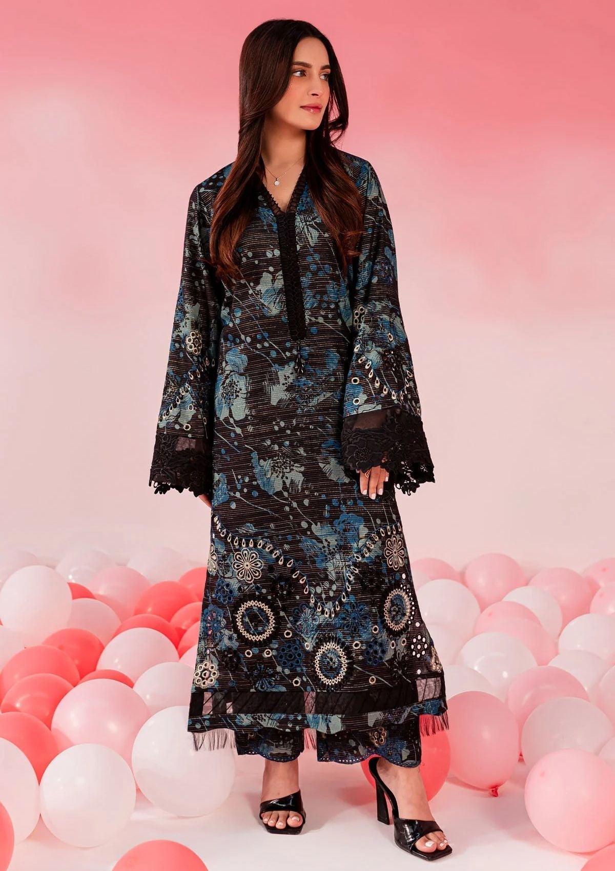 Lawn Collection - Nureh - Ballerina 24 - NU2#143 - Official Nureh - Agha Fabrics UK