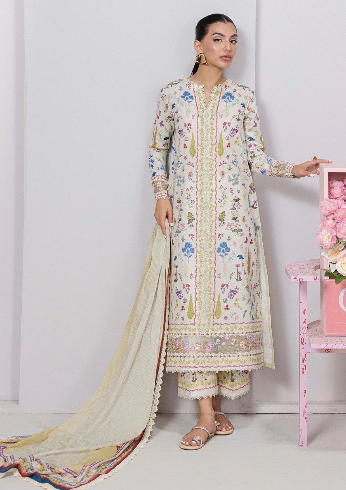 Lawn - Qalamkar - Q Prints 25 - Vol II - QLM#09-A