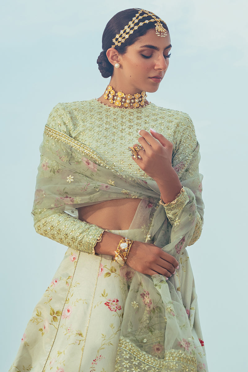 Cross Stitch | Wedding Collection 24 | TRANQUIL HAZE - Official Cross Stitch - Agha Fabrics UK